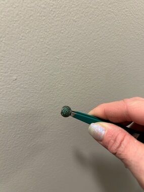 Pandora retired emerald green pave bead charm